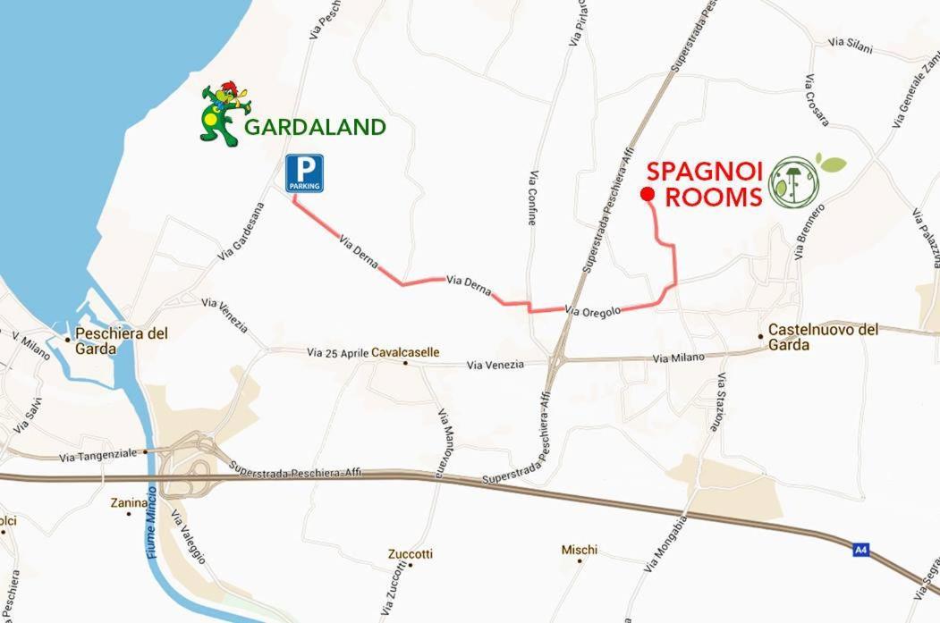 Spagnoi Rooms 卡斯特努沃德加尔达 外观 照片